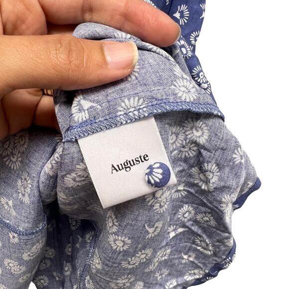 Auguste the Label 'Mae Devine' Blue Mini Dress size 2 - Picture 6 of 9